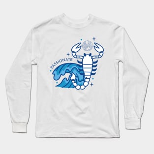 Scorpio - zodiac designs for t-shirts Long Sleeve T-Shirt